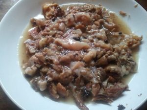 Bone marrow on a plate