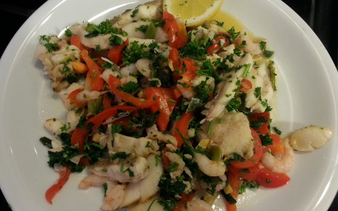 Seafood dish