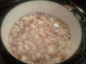 Use a low heat to release the oils.